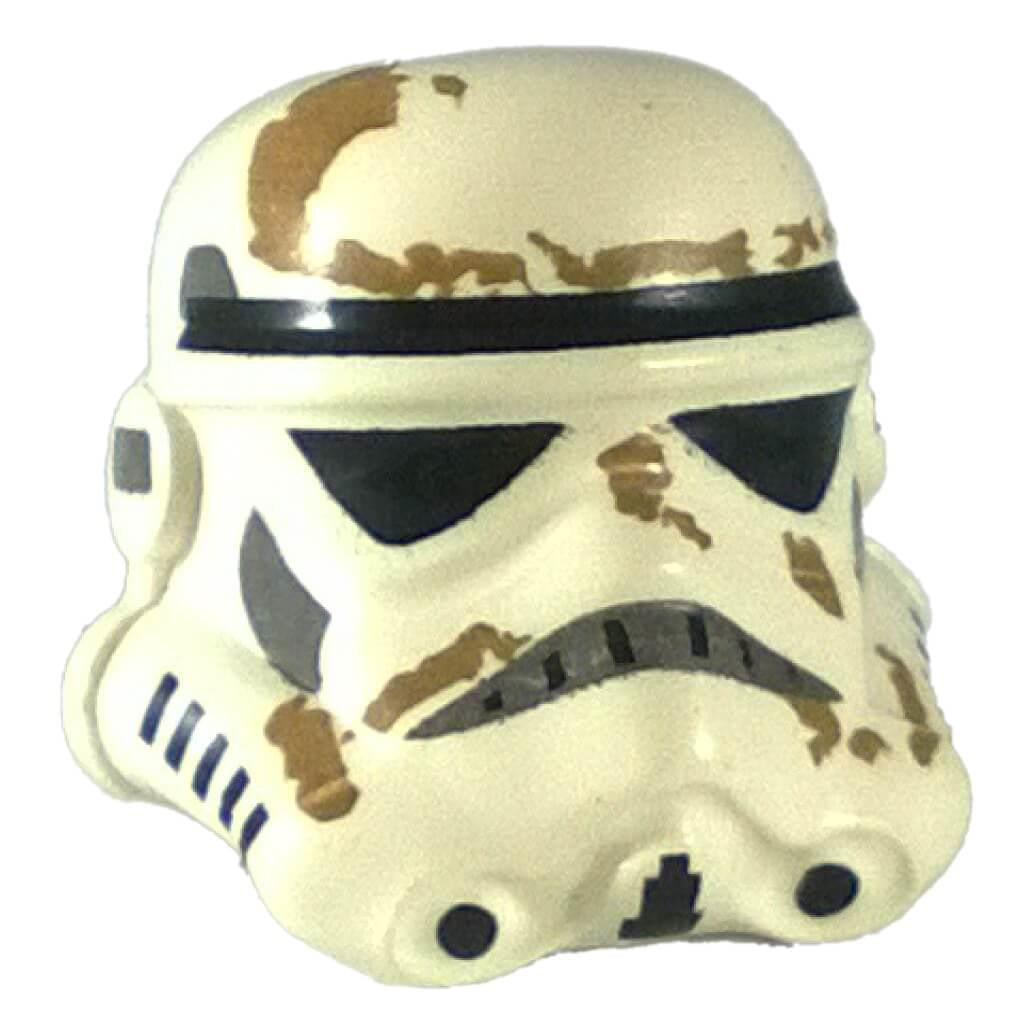 Headgear Helmet SW Stormtrooper 2 Chin Holes and Dirt Stains Pattern