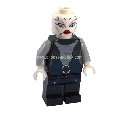 LEGO Minifigure Asajj Ventress -- sw318 - sw0318 - Alternate view 1