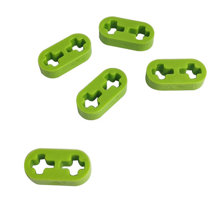 Technic, Liftarm Thin 1 x 2 - Axle Holes lime