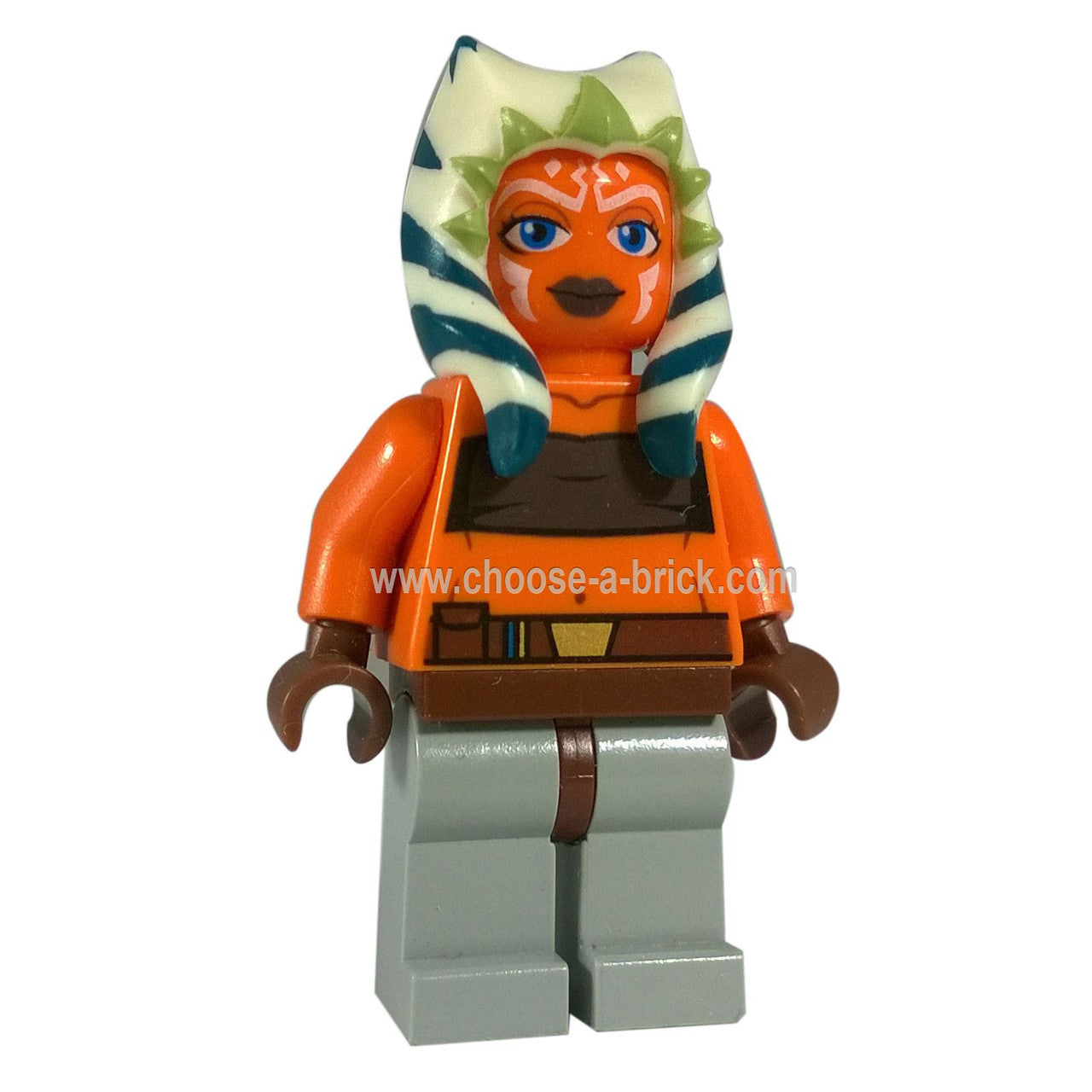 LEGO Minifigure Ahsoka - Front View.