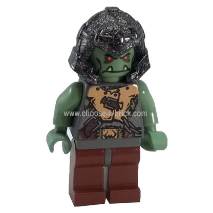 LEGO Minifigure Fantasy Era - Troll Warrior 2 (Orc) - cas365, first view.