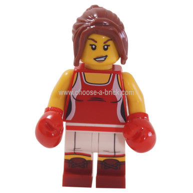 Kickboxerin Mädchen - Minifigur nur Eintrag