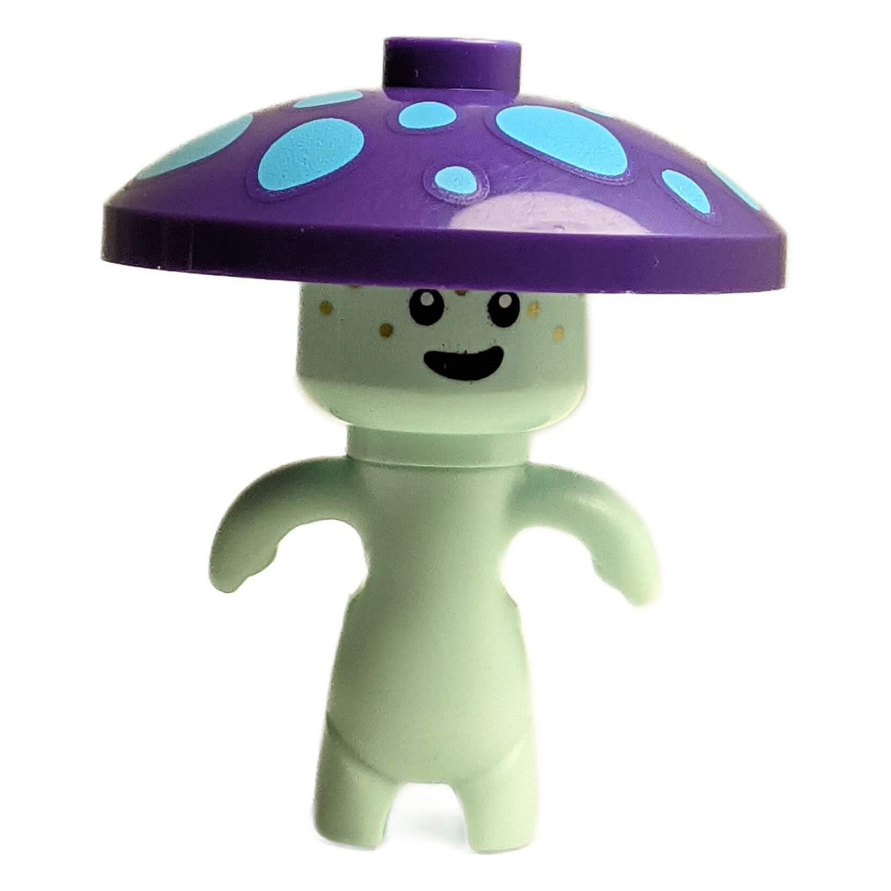 LEGO® DREAMZzz™ Minifigure Dreamling Mushroom with Red and White Spotted Cap and Friendly Face