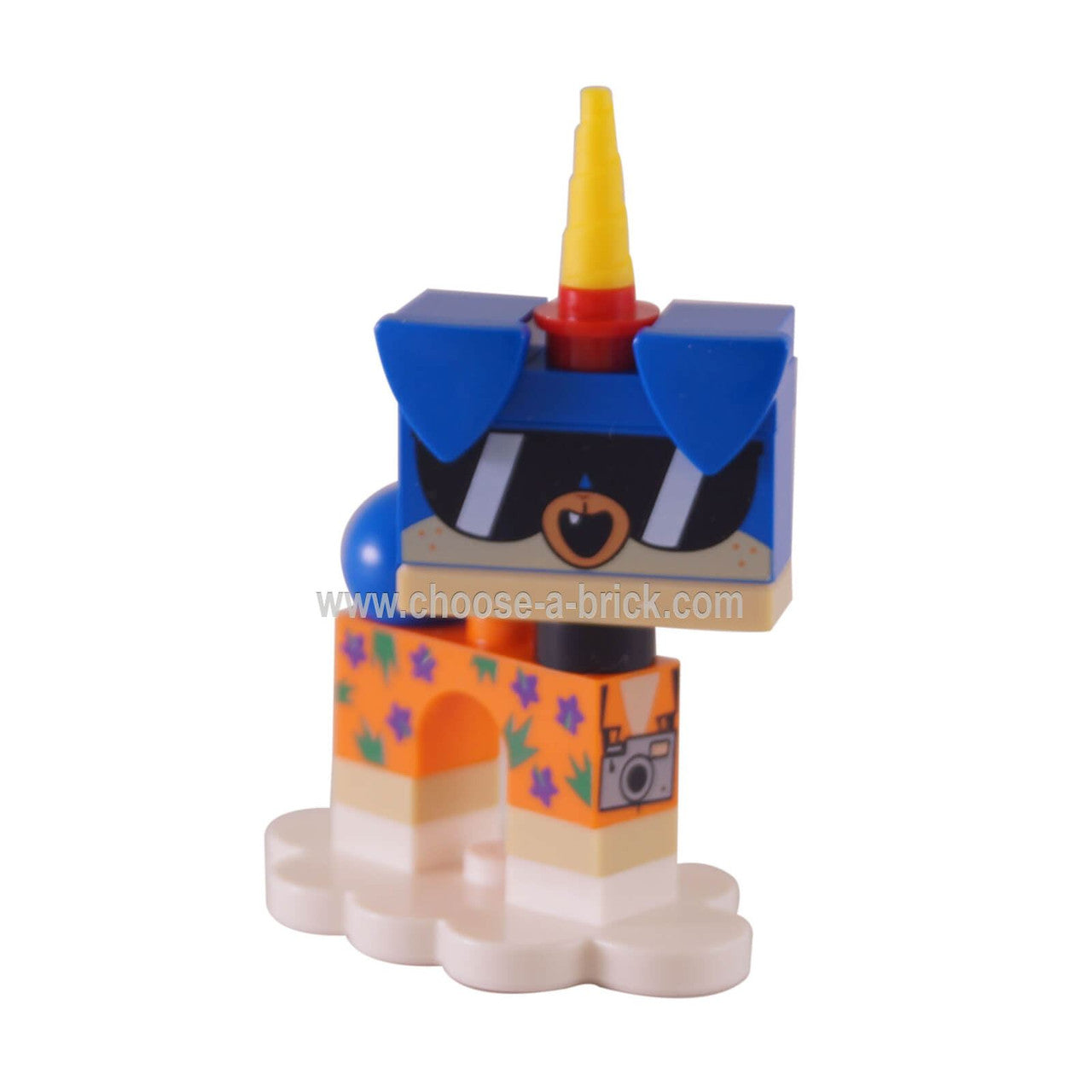 LEGO Minifigure Shades Puppycorn from Unikitty! Series 1, complete with stand and verified content - coluni1-3new