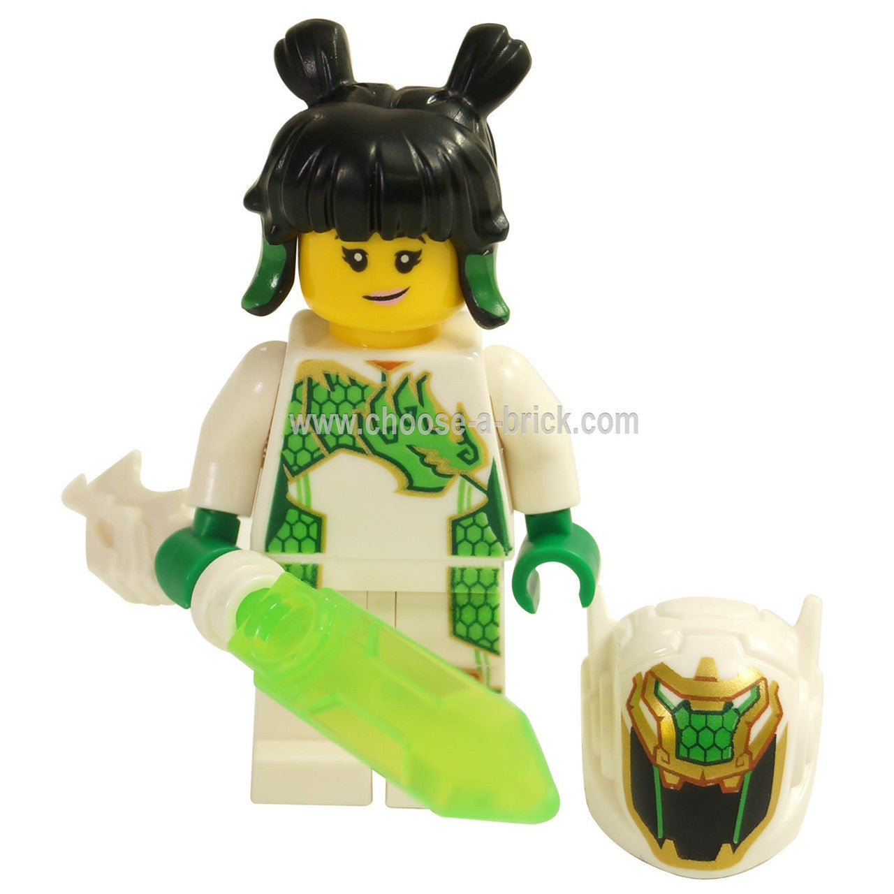 LEGO MInifigure - Mei - White Armor with weapon