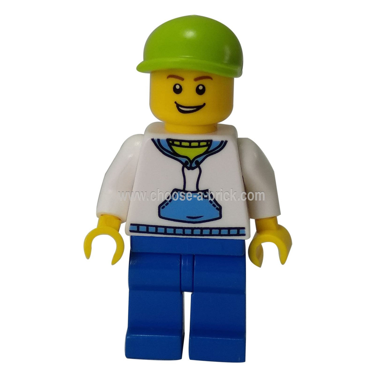 white-hoodie-with-blue-pockets-blue-legs-lime-short-bill-cap