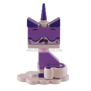 coluni1 Schlafende Unikitty, Unikitty!, Serie 1 Komplettsatz mit Ständer aus der Tasche genommen, um den Inhalt zu überprüfen. Komplett. 