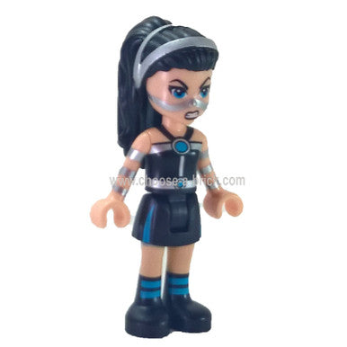 LEGO Minifigure Lashina - shg009new, alternate perspective.