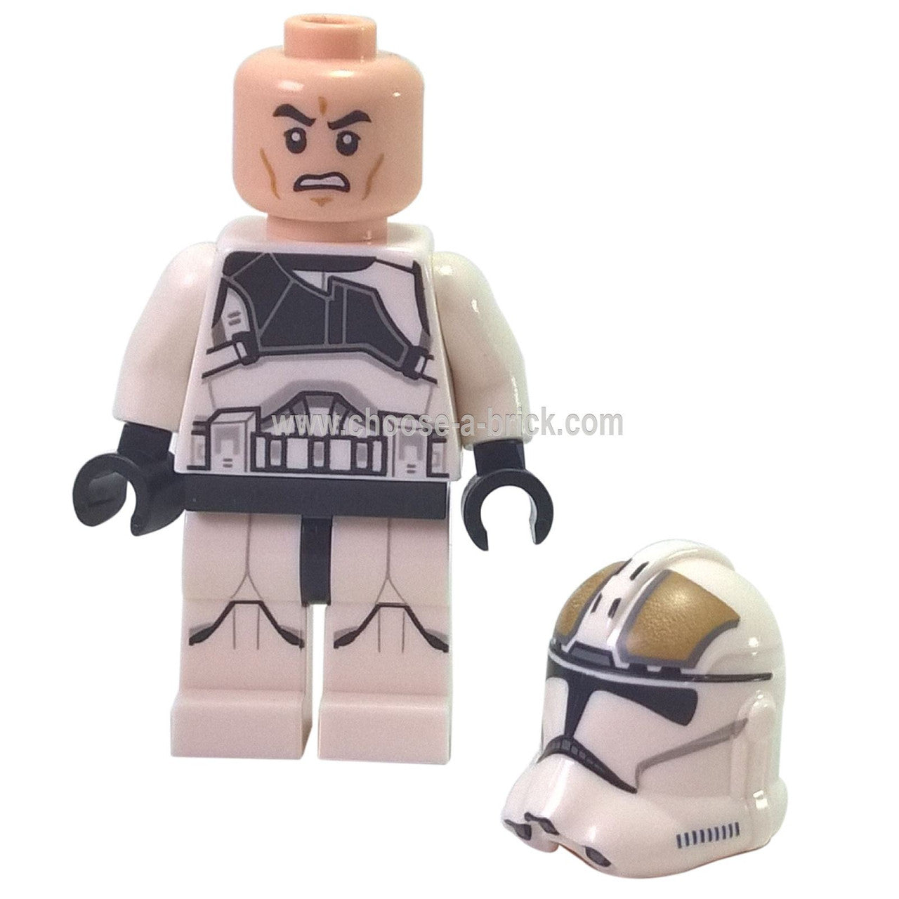 LEGO Minifigure Clone Trooper Gunner Ep.3 - (75182) - sw0837new (side view)