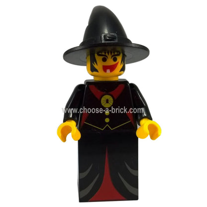 LEGO Minifigure Fright Knights - Witch - cas215, first view.