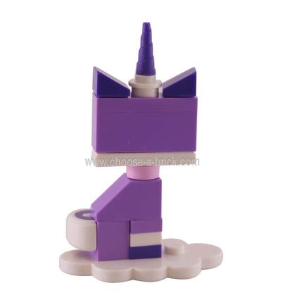 coluni1 Schlafende Unikitty, Unikitty!, Serie 1 Komplettsatz mit Ständer aus der Tasche genommen, um den Inhalt zu überprüfen. Komplett. 