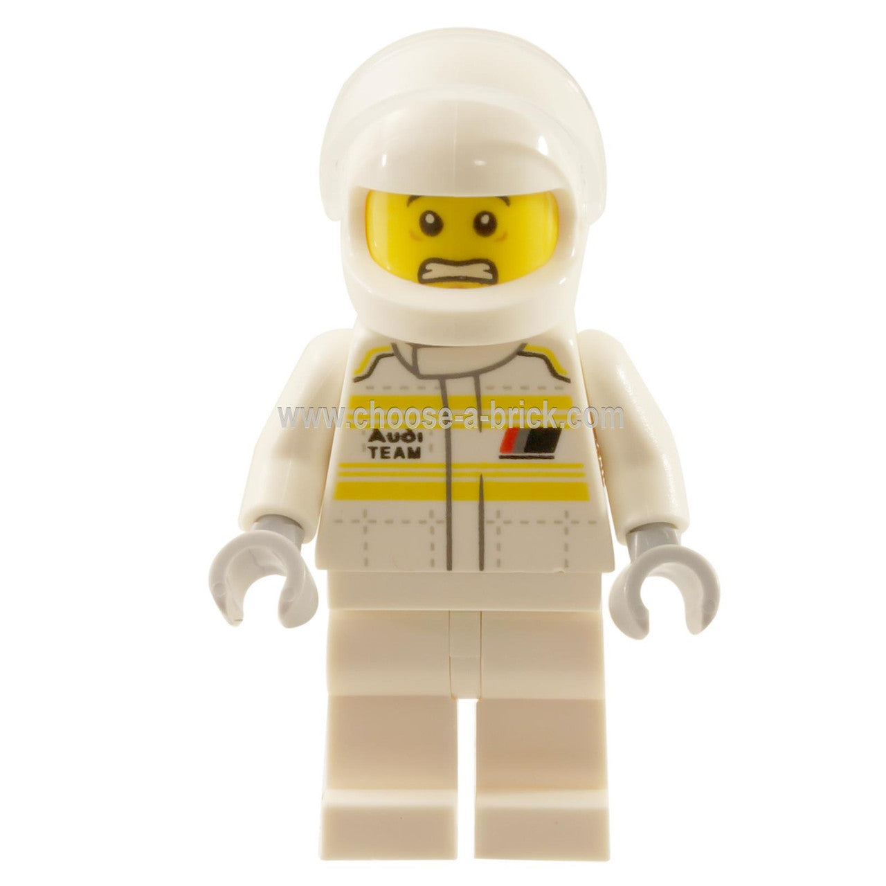 LEGO Minifigure Audi Sport quattro S1 Driver - sc083new