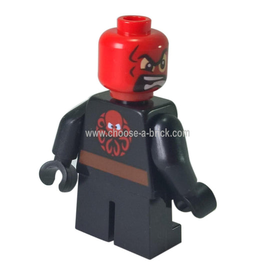 LEGO MInifigure - Red Skull - Short Legs