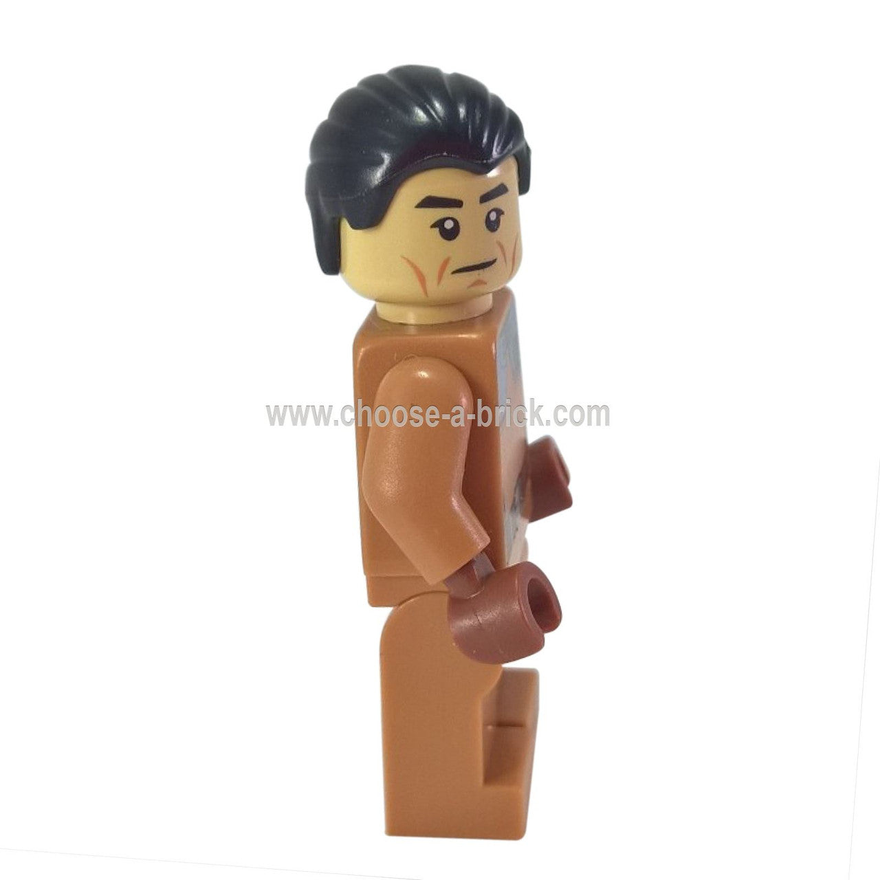 LEGO Minifigure Commander Sato from Star Wars set 75158, Rebel leader design - sw758new