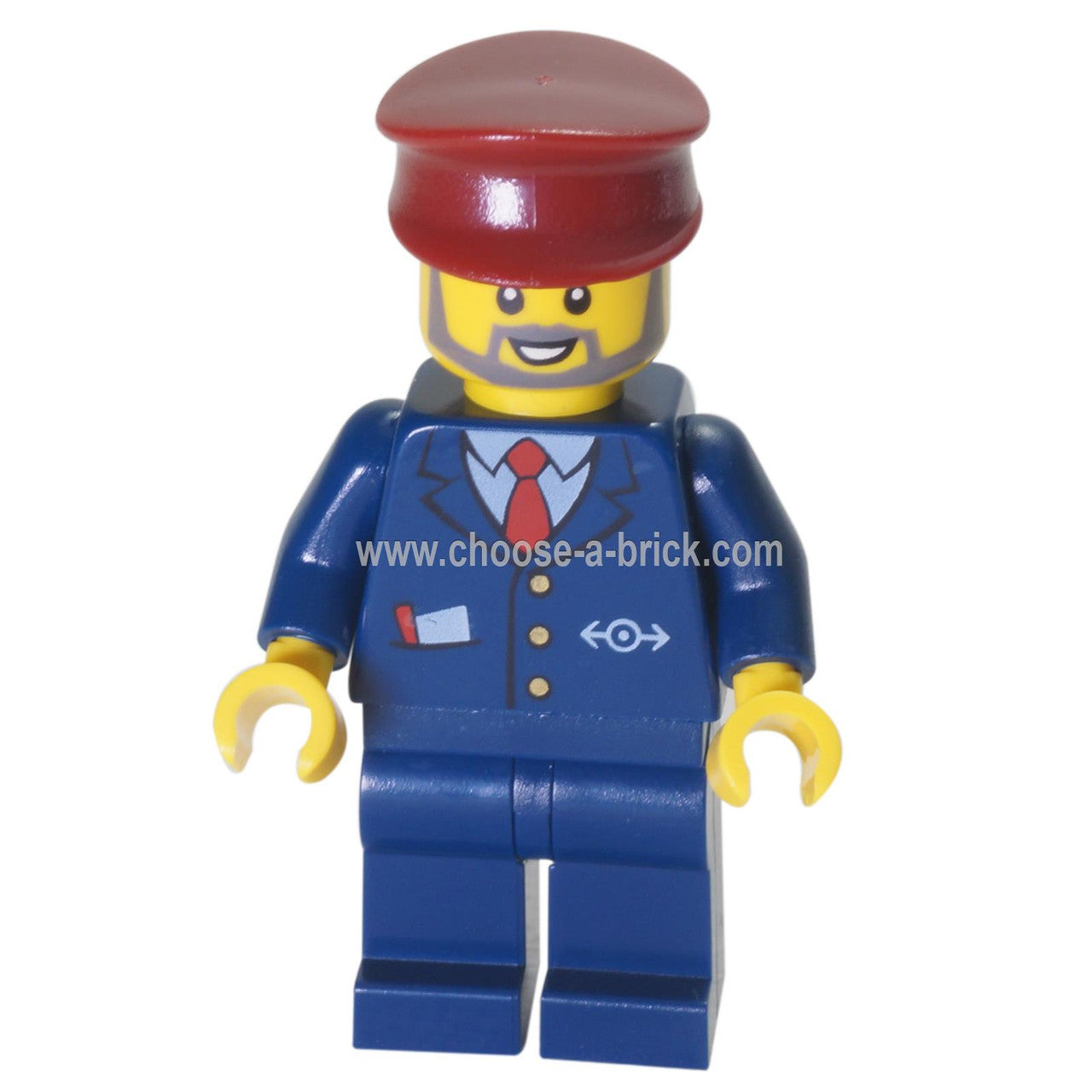 LEGO Minifigure -  train conductor