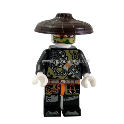 Dragon hunter - dark brown hat - LEGO Minifigure Ninjago