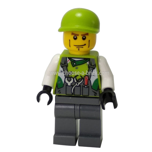 LEGO Minifigure Crew Member 2 in sailor attire, featuring a printed shirt and headgear - wr013