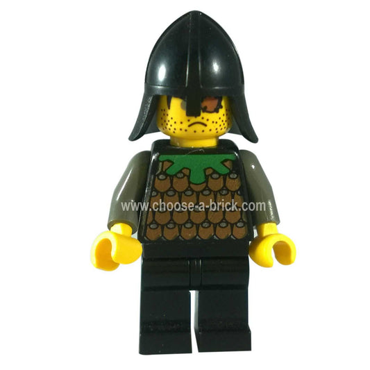 LEGO Minifigure Knights Kingdom I - Robber 1 - Lego Minifigure - cas042, first view.