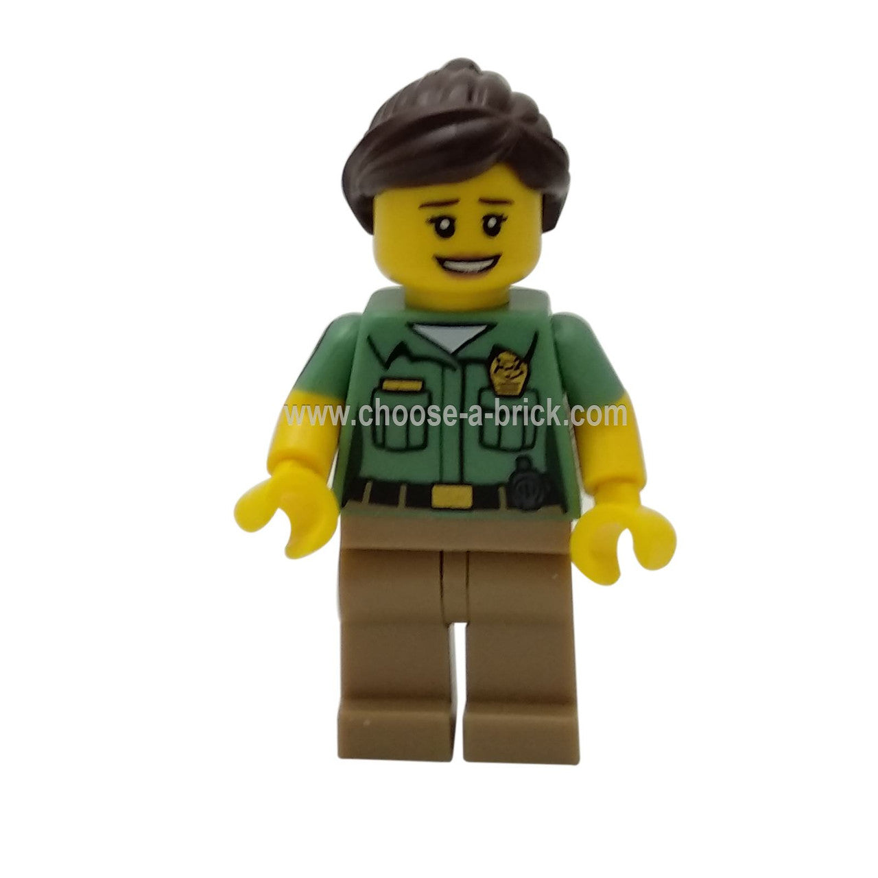 LEGO Minifigure Animal Control - Front View.