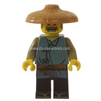 LEGO Minifigure Ninjago  - Ray, Conical Hat