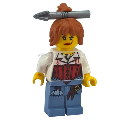 LEGO Minifigure Ann Lee - Front View.