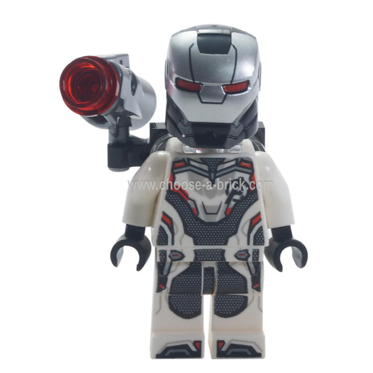 LEGO MInifigure -  War Machine - White Jumpsuit with Shooter