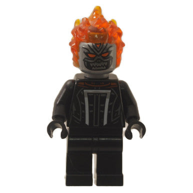 Ghost Rider - Flacher Silberkopf