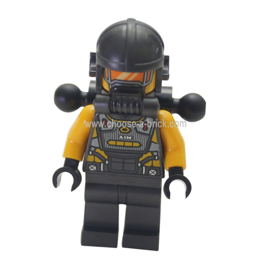 LEGO Minifigure AIM Agent - Backpack - First View.