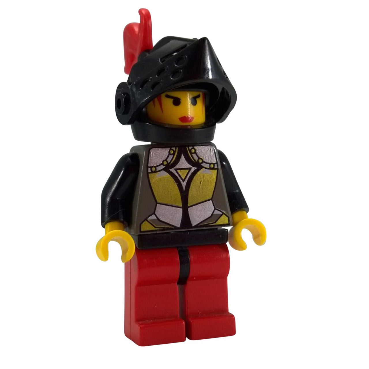 LEGO Minifigure Knights' Kingdom I - Princess Storm, Female Knight - cas034, first view.