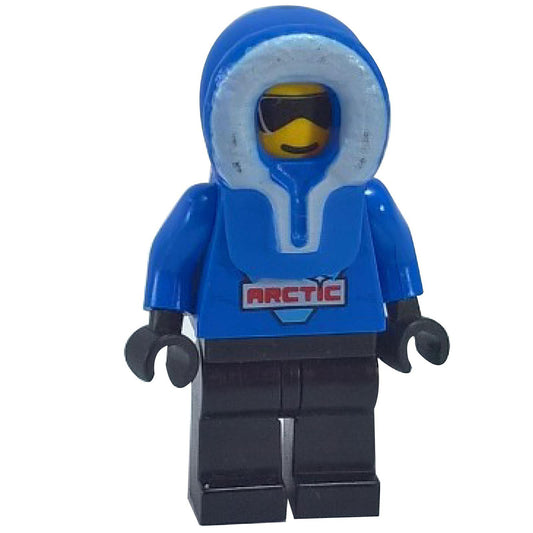 LEGO Minifigure Arctic - Blue, Blue Hood, Black Legs - arc005