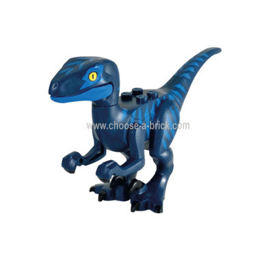 Veloci-Raptor mit blauen Markierungen 