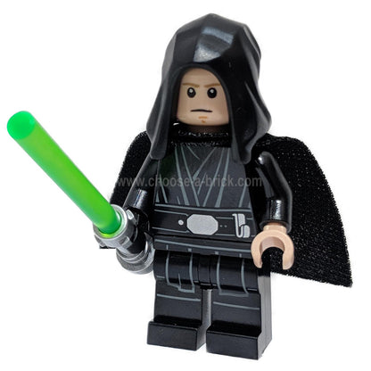 Luke Skywalker, Jedi-Meister (Schwarze Kapuze & Umhang) 