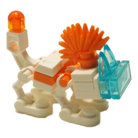 LEGO® Minifigure MK093 Robot Mo from Set 80035 Monkie Kid's Galactic Explorer, featuring a detailed design with futuristic droid elements.