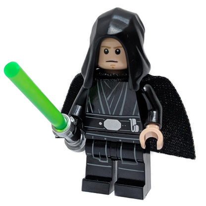 Luke Skywalker, Jedi-Meister (Schwarze Kapuze & Umhang) 