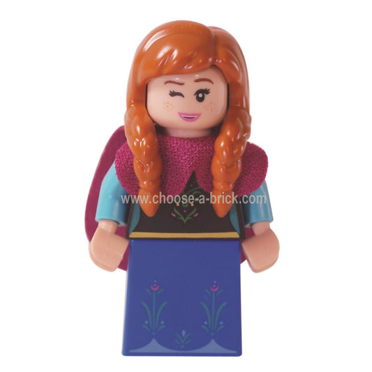 LEGO Minifigure Anna - Collectible Minifigures Series 2 - Front View.