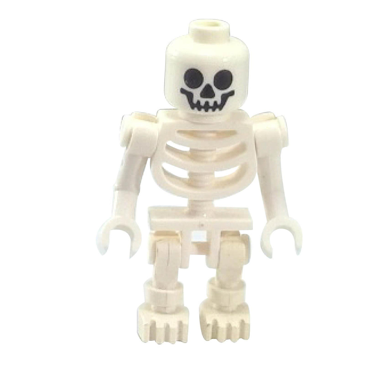 LEGO® Skeleton Warrior Minifigure (gen047) – Classic White Skeleton with Skull Face and Movable Limbs.