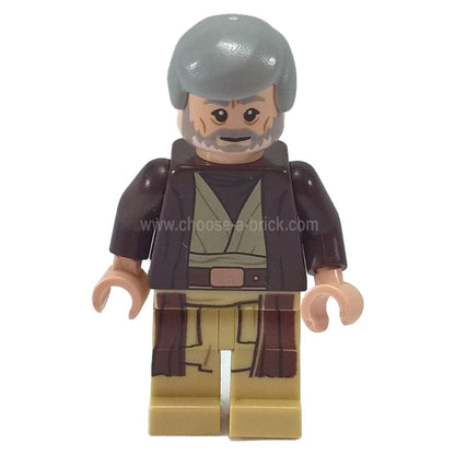 Obi-Wan Kenobi (Dark Brown Hooded Coat)