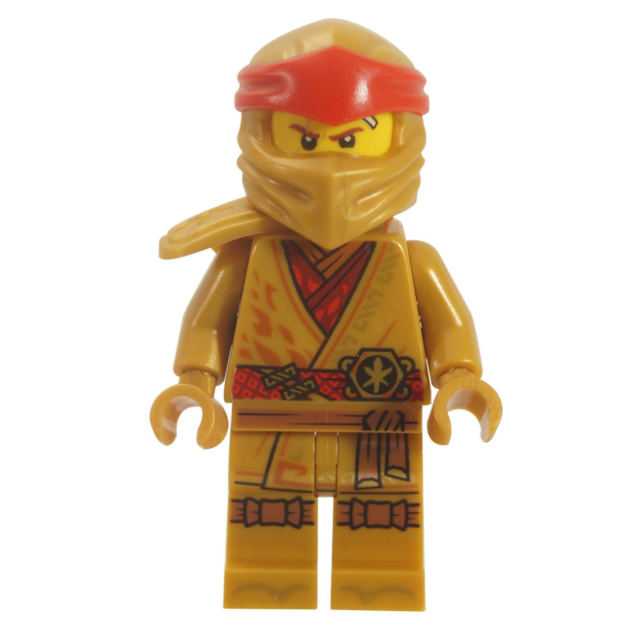 LEGO® Minifigure Kai (Legacy, Pearl Gold Robe with Weapon) - Njo650 from Ninjago Legacy series.