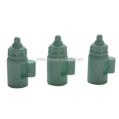 Helles Aqua Minifig, Utensil Babyflasche mit Griff 