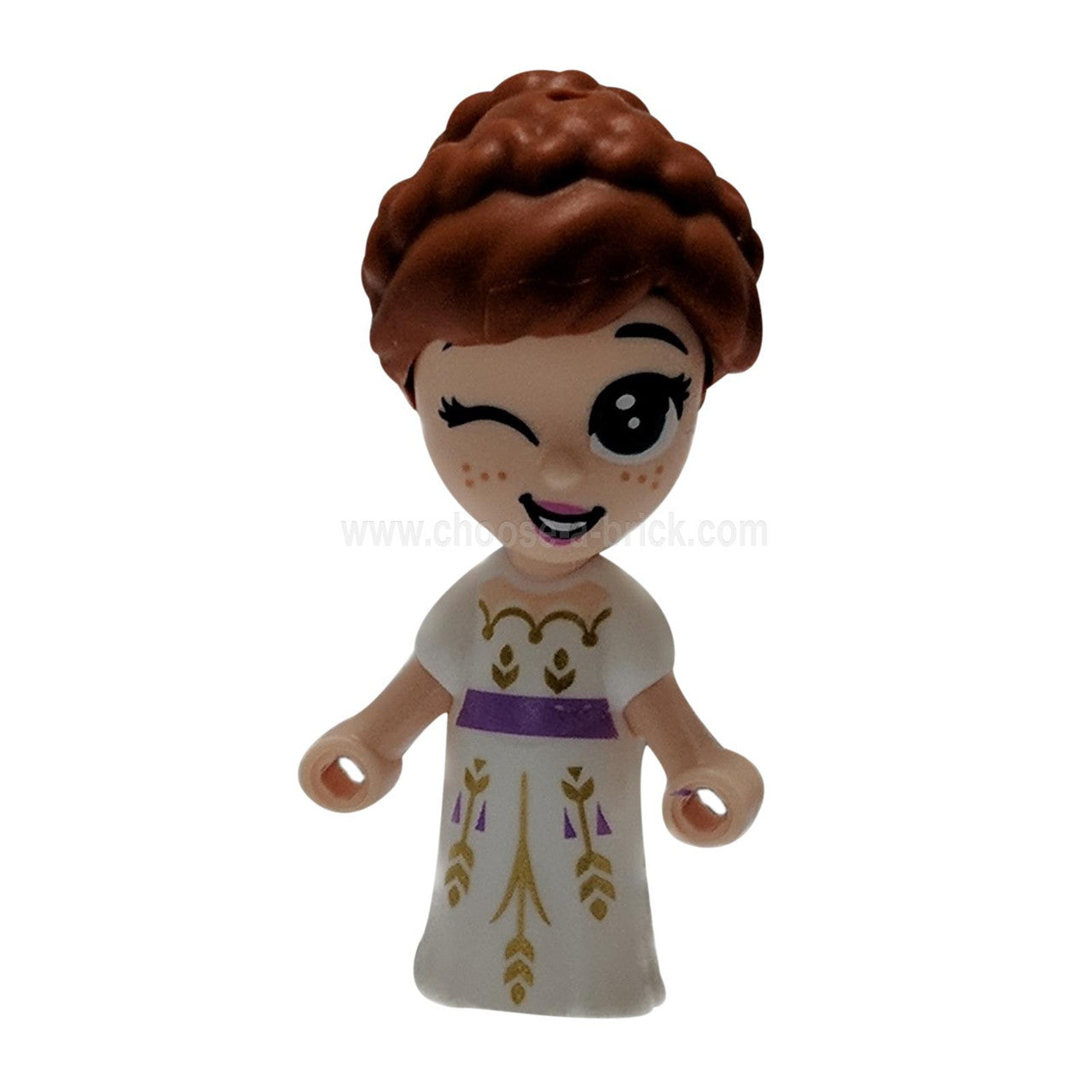 LEGO Minifigure Anna - Micro Doll - Full Detail.