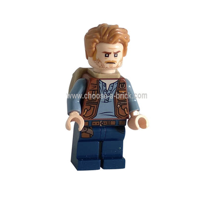 Owen Grady, Backpack - LEGO Minifigure Jurassic World