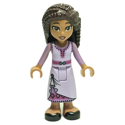 LEGO Minifigure Asha - dis143new - Alternate view 1