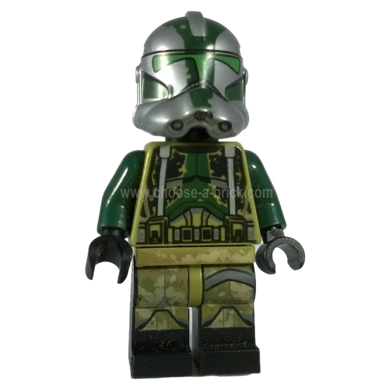 LEGO Minifigure Commander Gree from Star Wars, jungle camouflage armor - sw0528