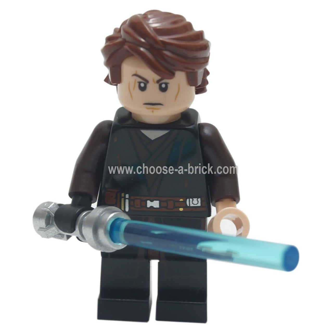 Anakin Skywalker (Dirt Stains) with light saber - LEGO Minifigure Star Wars