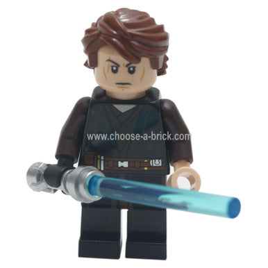 Anakin Skywalker (Schmutzflecken) mit Lichtschwert 