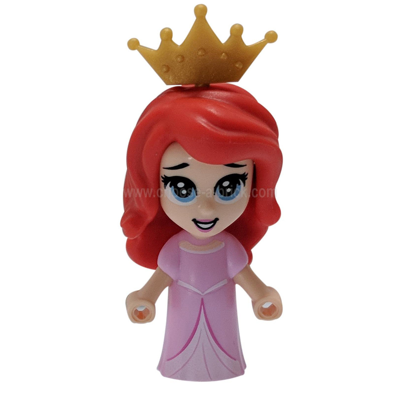 LEGO Minifigure Ariel, Human with Crown - Micro Doll - dp125new