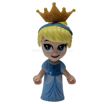 LEGO Minifigure Cinderella with Crown - Micro Doll - dp123new - classic design